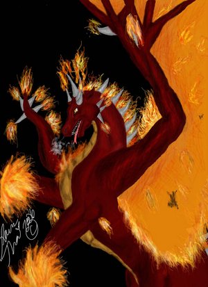Hells Dragon by CrimsonInHumanBlood