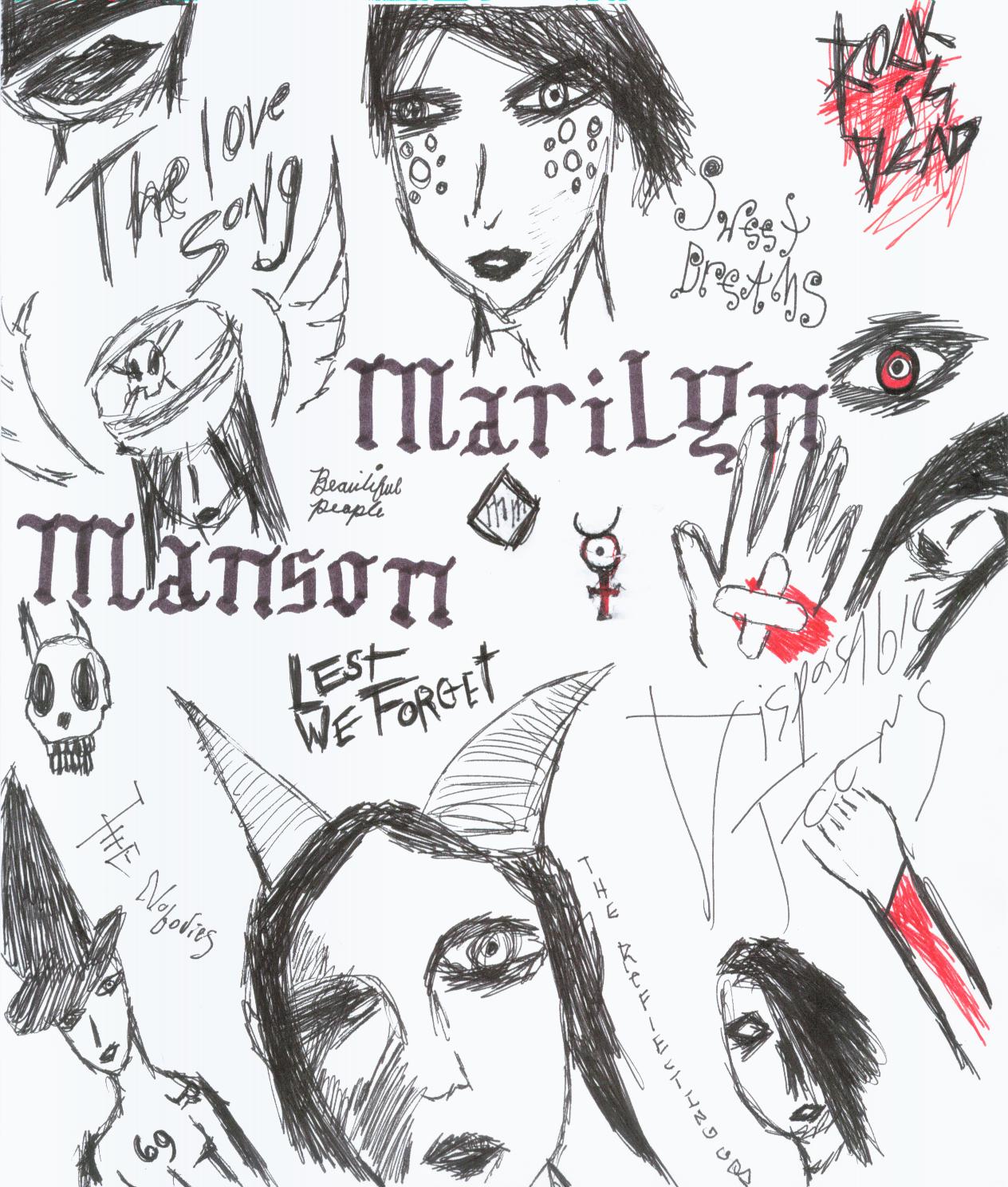Marilyn Manson by CrimsonRain