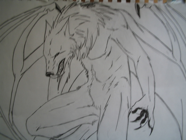 Werewolf (Crap Image) by Crimson_LustVampiress
