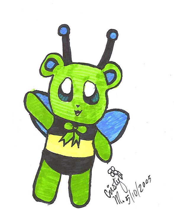 Green Teddy!^-^ by CristyMasashi52764