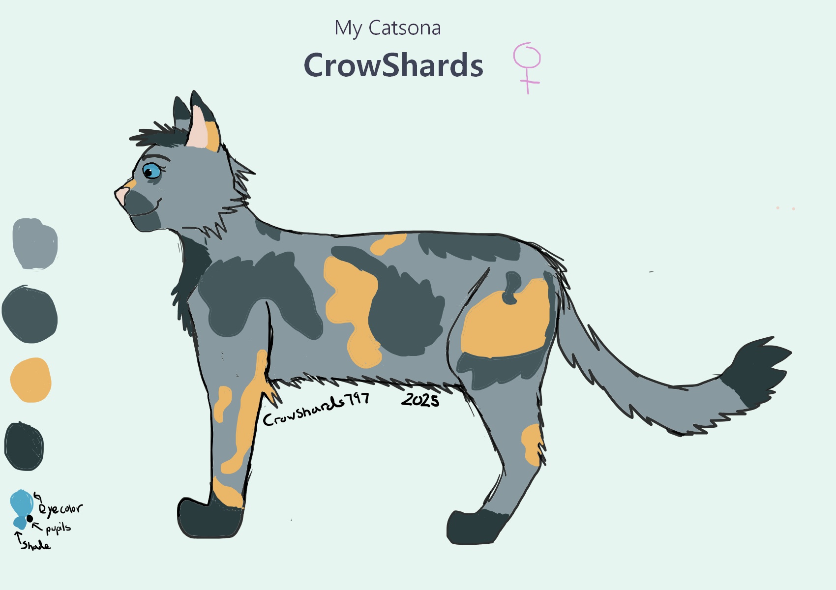 My catsona by Crowshards797