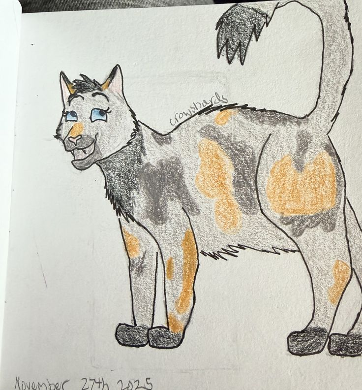 My catsona doing the awesome face by Crowshards797