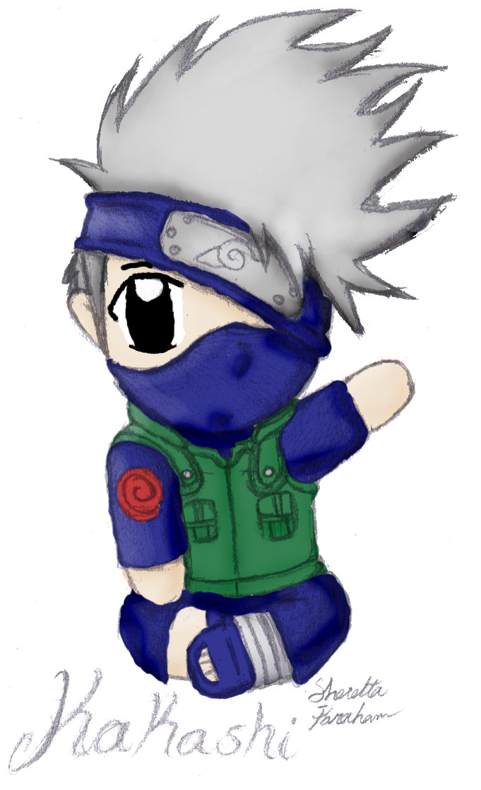 Kakashi - Colored by CrystalKitsune357