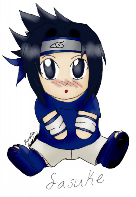 Chibi Sasuke by CrystalKitsune357