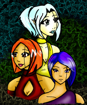 Three Sisters by CrystalKitsune357