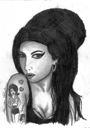 Amy Winehouse by CrystalKitsune357