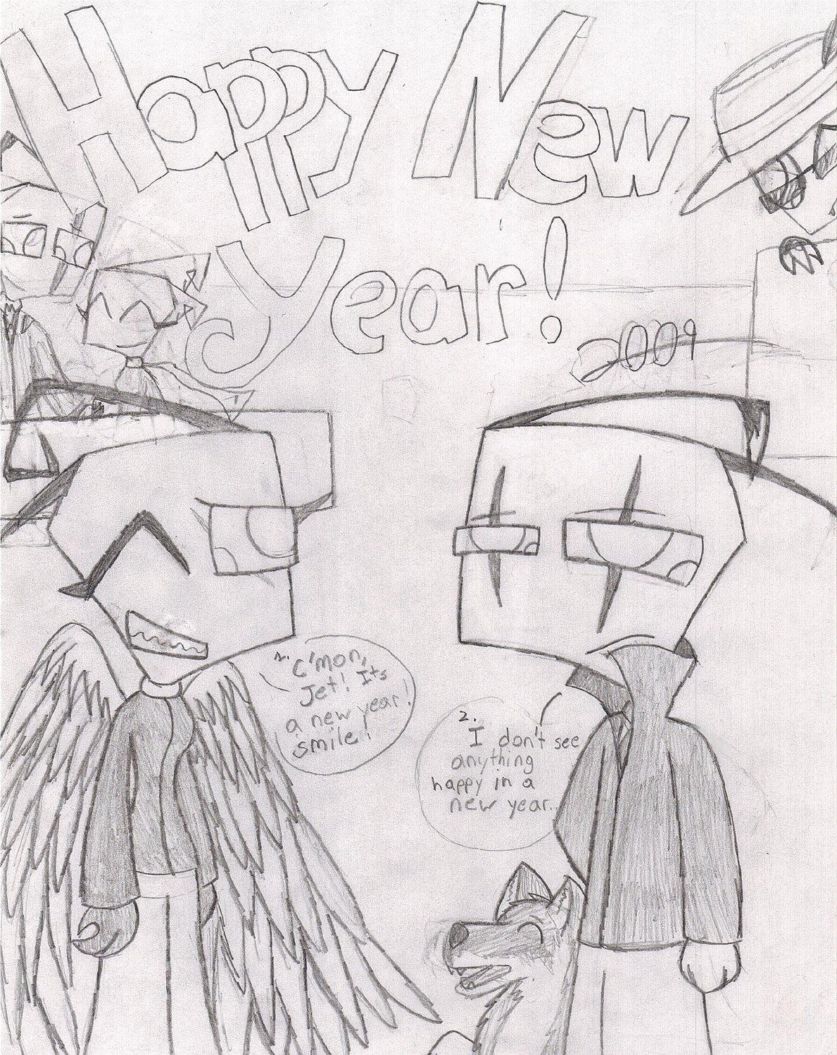 Happy New Years 2009 by CrystalKnight