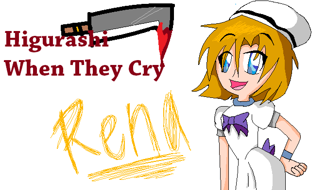 Higurashi When They Cry: Rena by CrystalPikachu