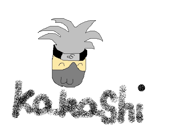 Kakashi for animefan4evr by Crystalmoon1