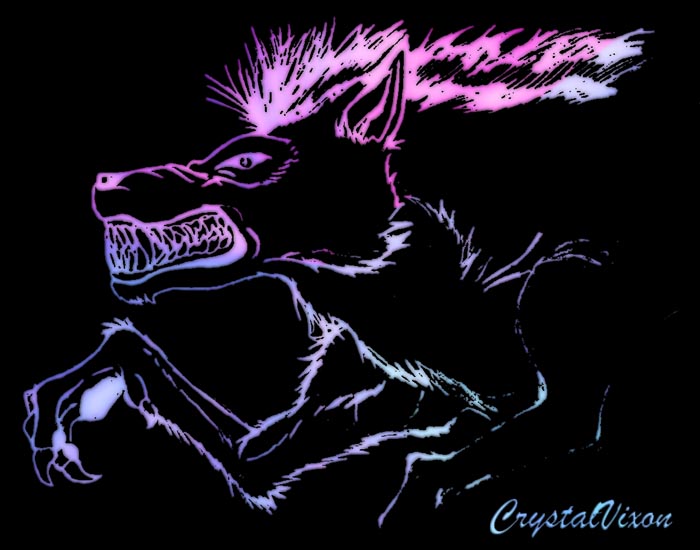 Graphics Werewolf by Crystalvixon