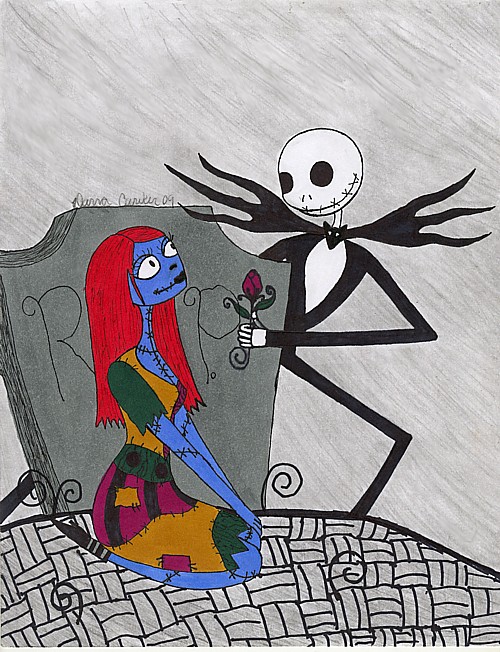 Jack and Sally by CuteAngelChik