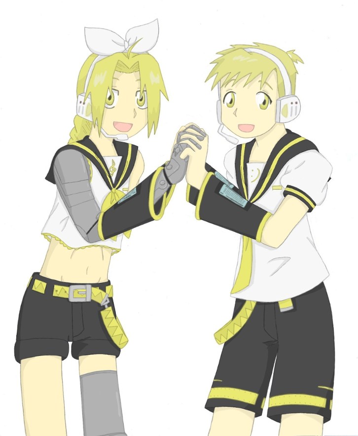 Ed and Al are....Rin and Len?? by CuteFox300