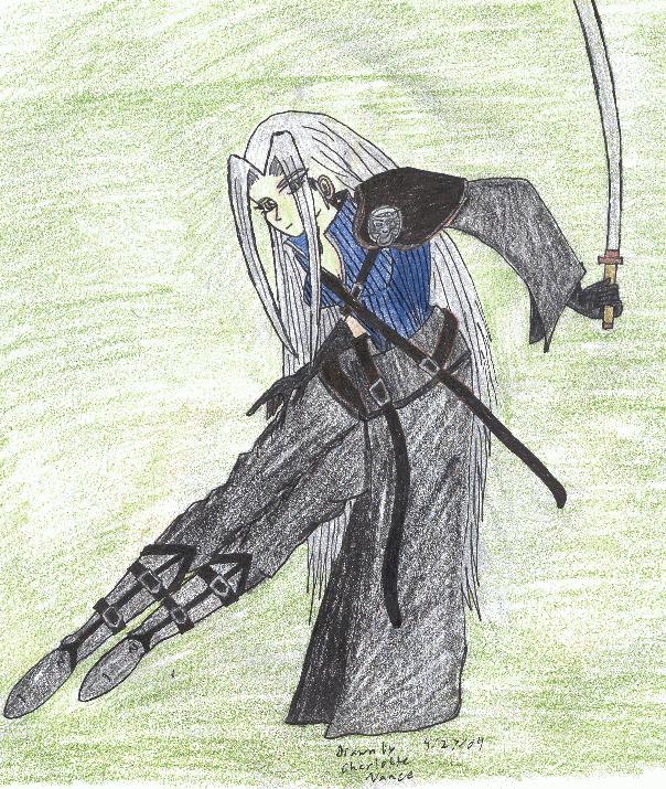 Maka, Sephiroth's sister by Cute_Little_Raenef