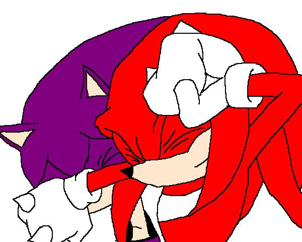 Kerri and Knuckles by Cybee