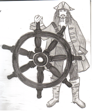 Captian Jack Sparrow by Cyber-Fairy