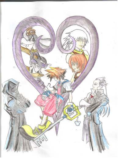 Kingdom Hearts by Cyber-Fairy