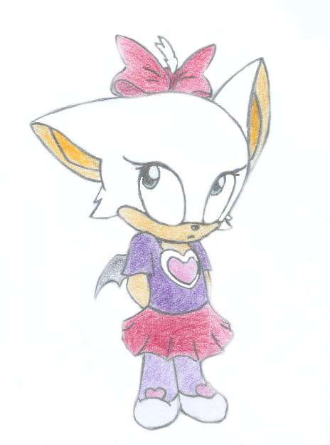 Rouge the baby by CzyMandarine
