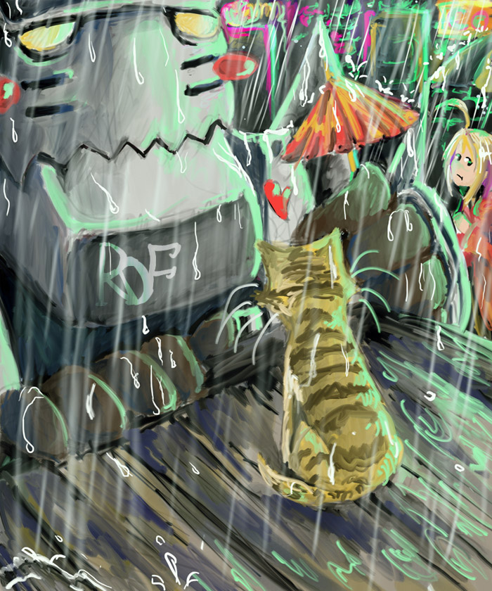 Raining Cats - contest entry by calahnafurhst