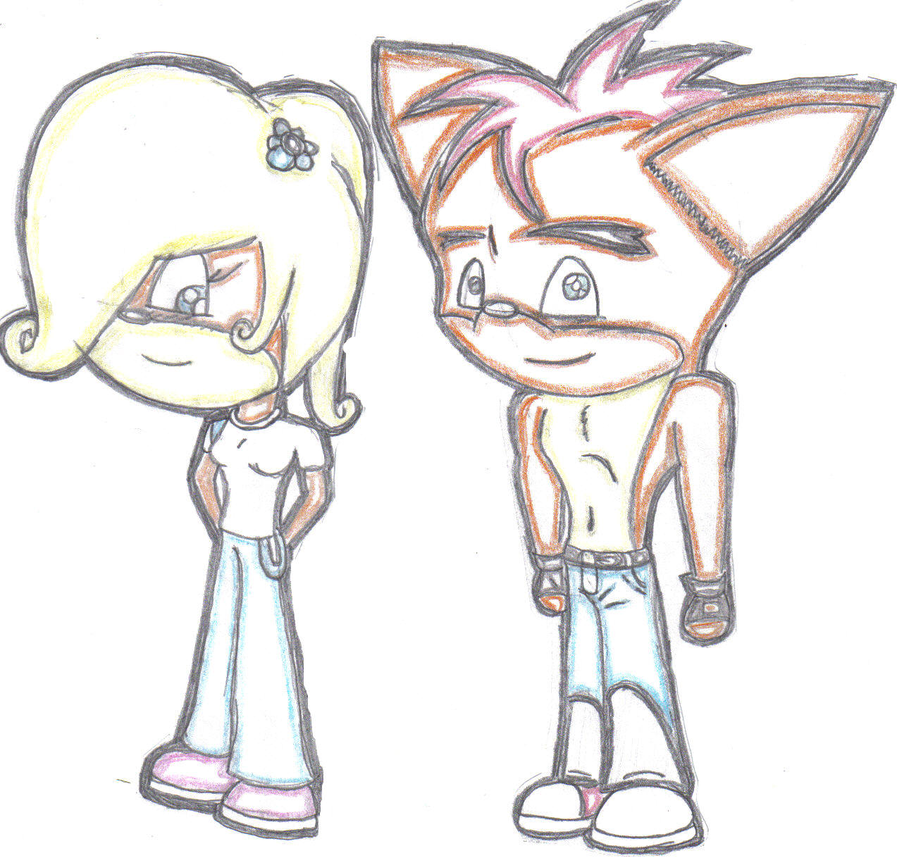 Crash and Coco! by calico1970