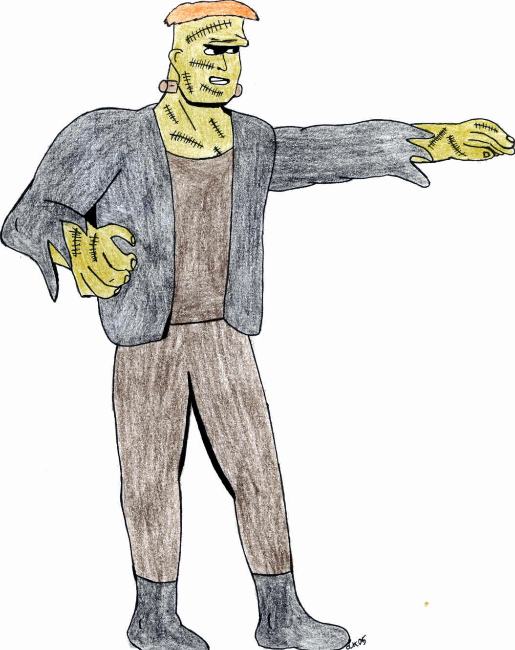 Frankenstein by calklais