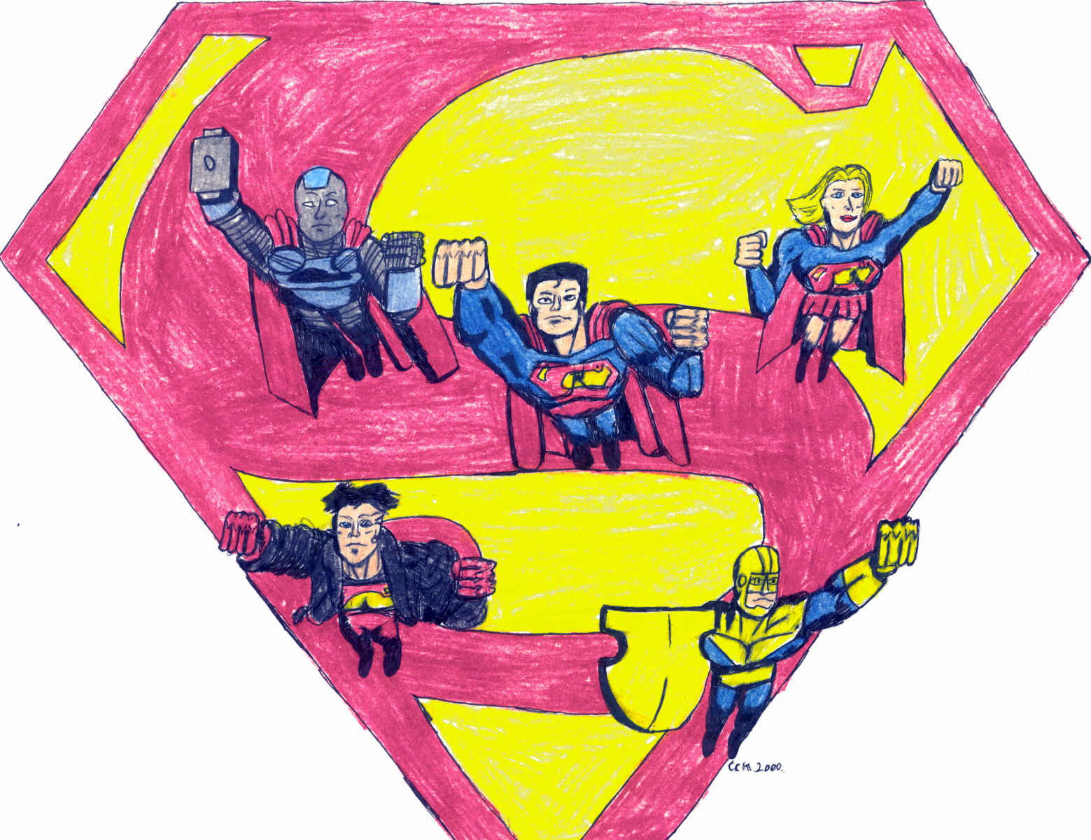 Team Superman by calklais