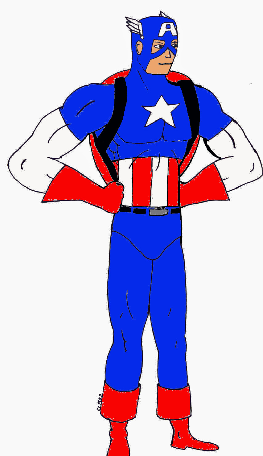 Captain America by calklais