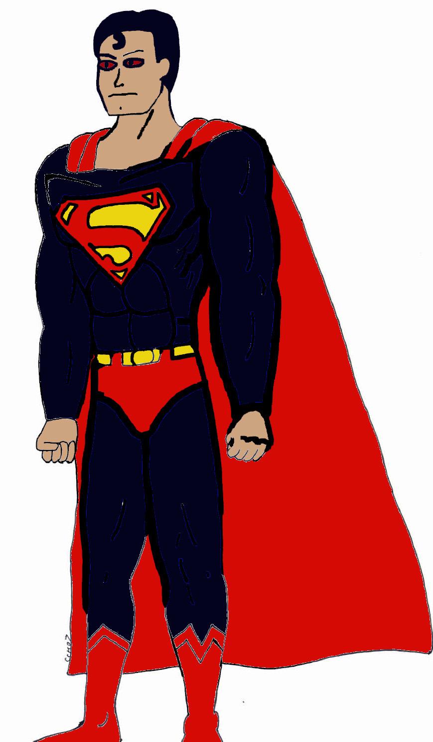 Evil Superman by calklais