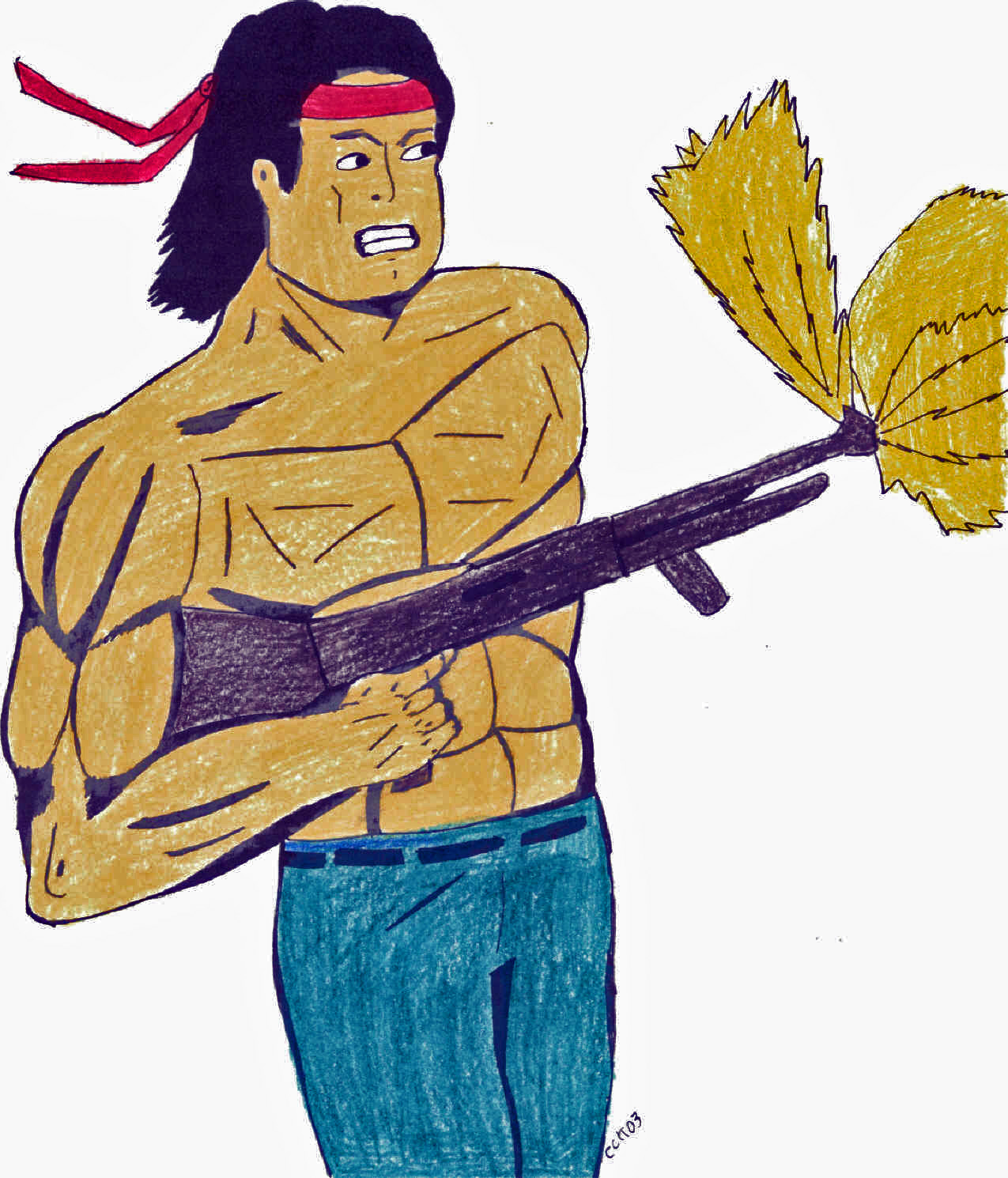 Rambo by calklais