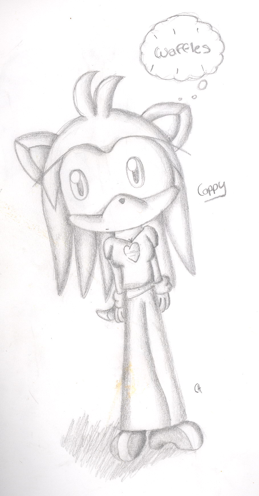 Cappy the hedgehog O_o by cappy1709