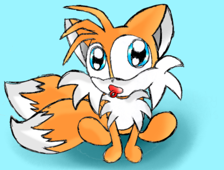 Baby tails ( request from nekocat ) by cappy1709
