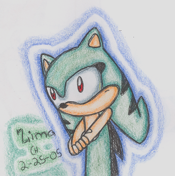 Zima the hedgehog by cappy1709