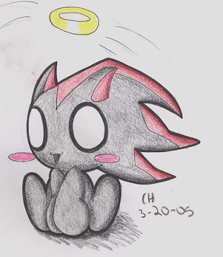 " Im a hero chao! " by cappy1709