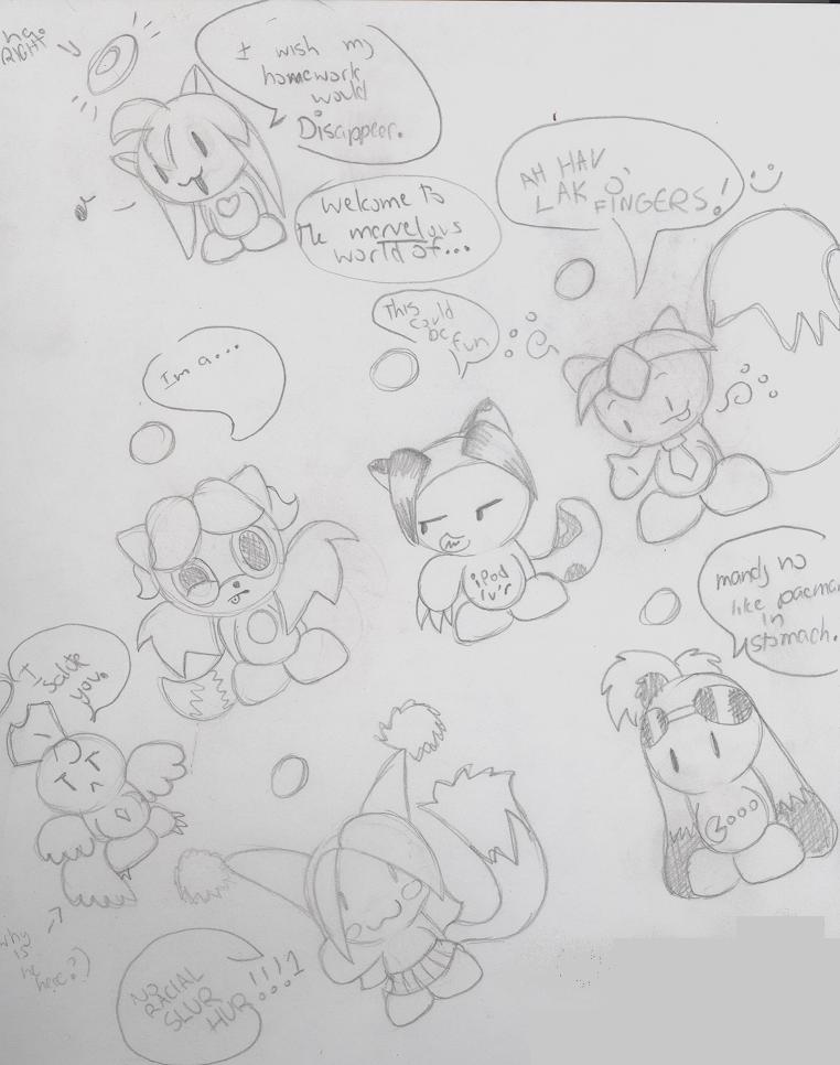 Who are these chao? o.o by cappy1709