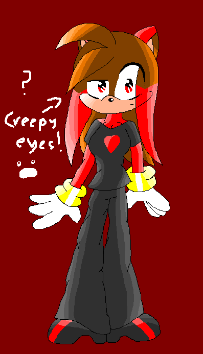 creepy eyes! by cappy1709