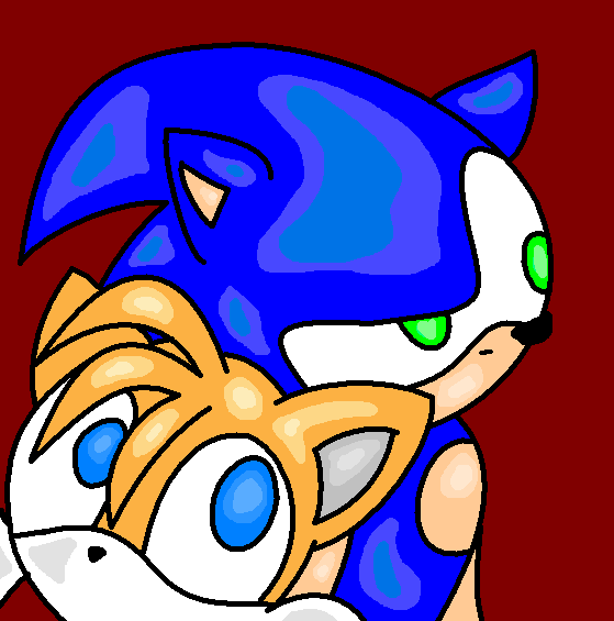 Sonic and Tails by cappy1709
