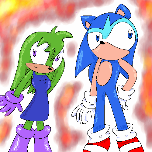 Clover and speedy by cappy1709