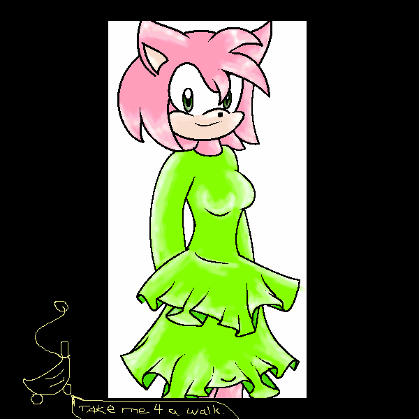 aymays green dress by cappy1709