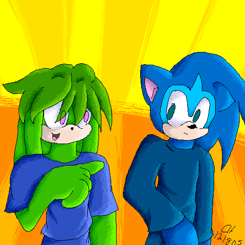 Clover and Speedy by cappy1709