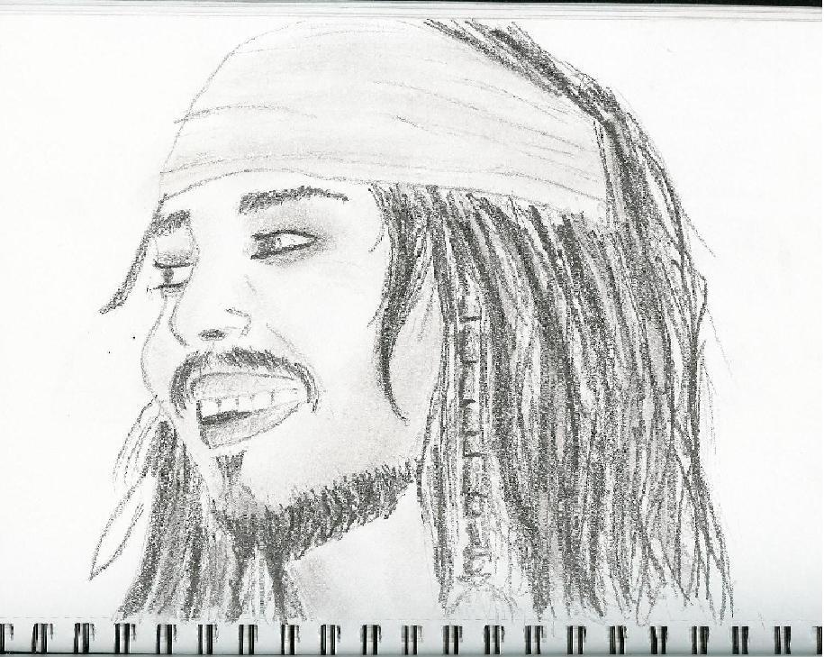 Jack Sparrow grin by capt_jacklover