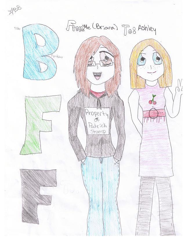 BFF (me and ashley) by carcrashhearts