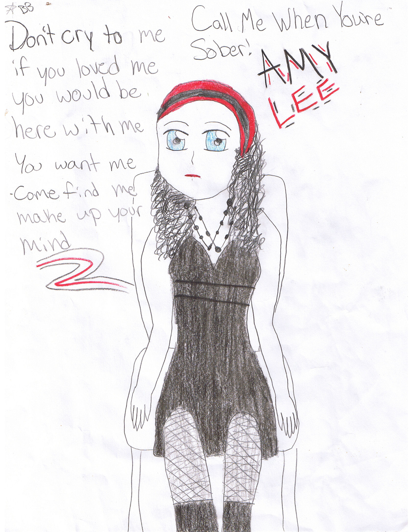 Amy Lee by carcrashhearts