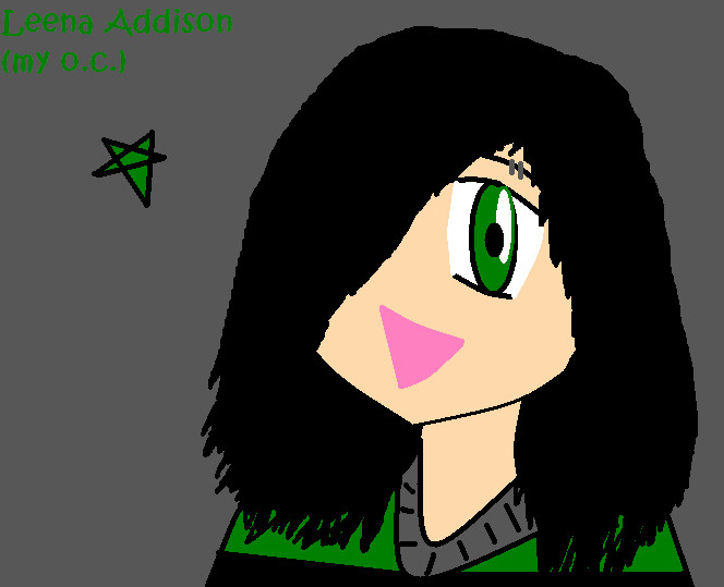 my newest o.c. (on ms paint! :3) by carcrashhearts