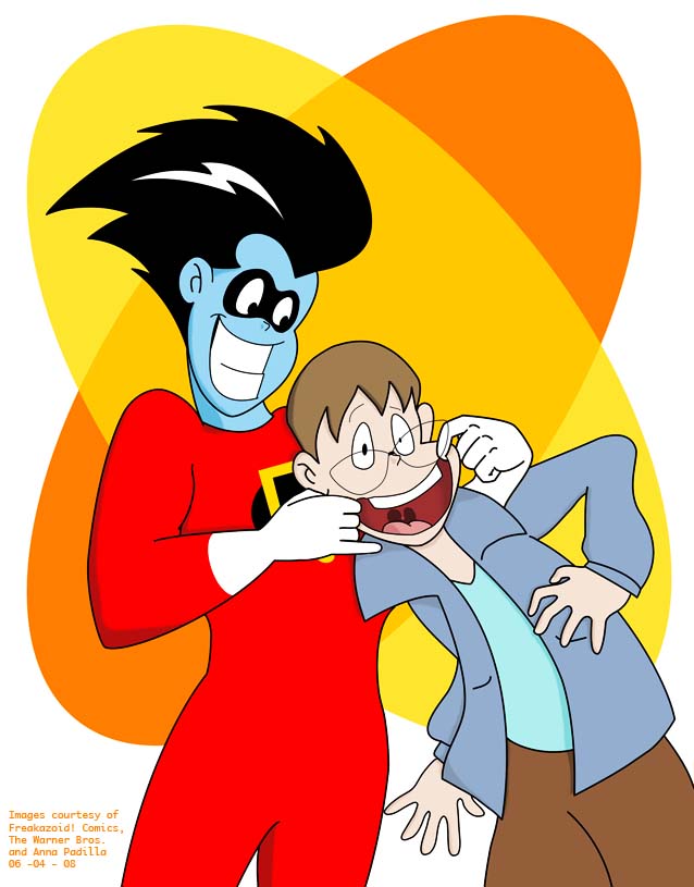 Freakazoid and Dexter- wait WHAT?? by cartoon_carazaygurl