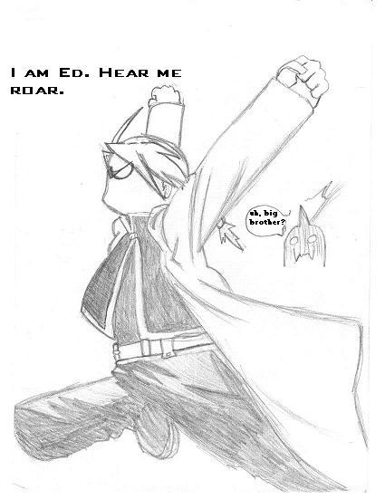 I am Ed hear me roar! by cassidy908