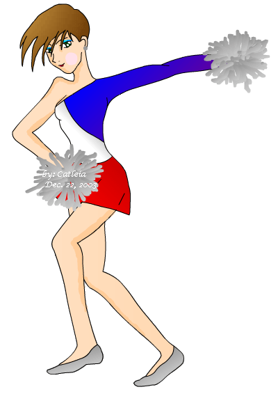 Trowa the Cheerleader by catleia