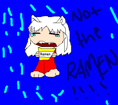 NOT THE RAMEN!!! by catsaremylife459