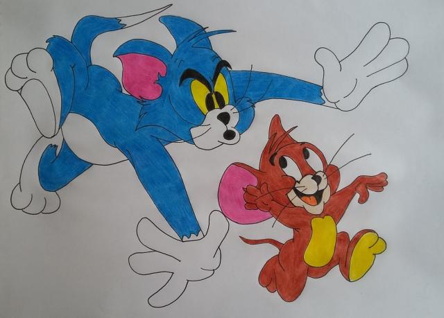 Tom and Jerry by cavaloalado