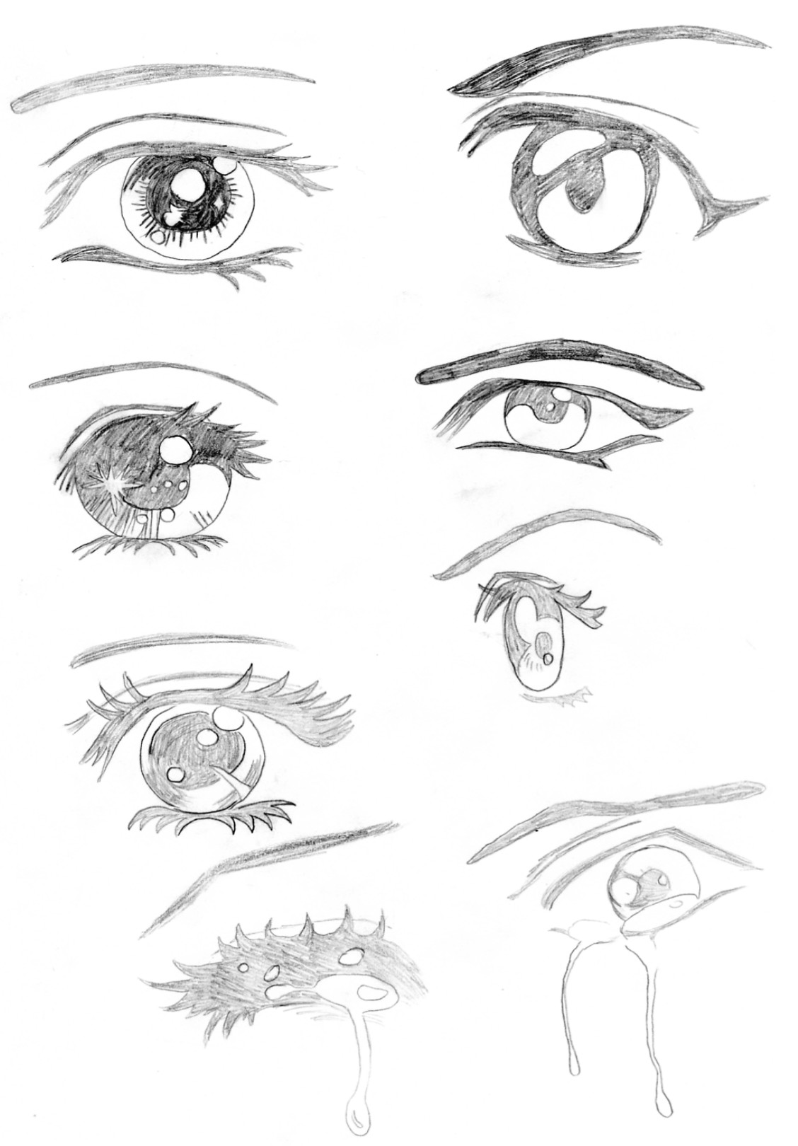 Anime Eyes by charmed_one90