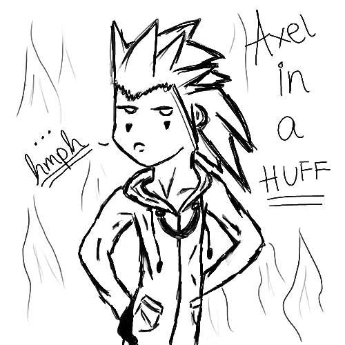 Axel's Huffy by charminglyevil