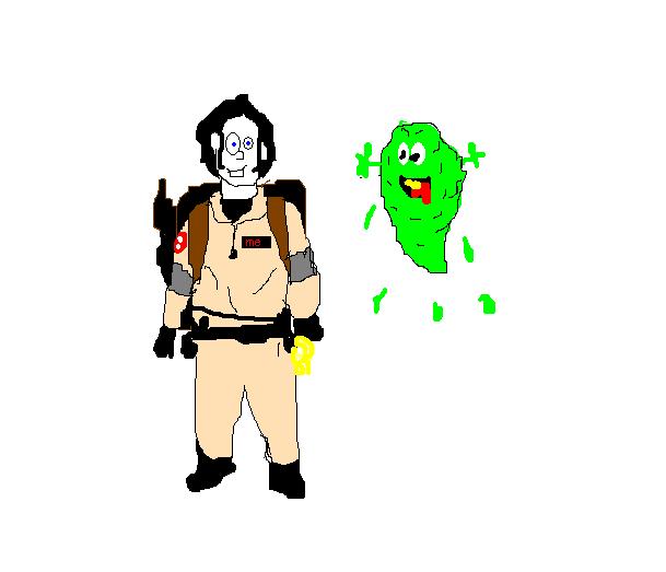 Me as a Ghostbuster by cheese3